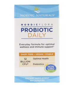 Nordic Flora Probiotika Daglig - 60 kapsler