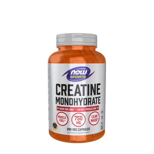 NOW Foods – Kreatinmonohydrat 750 mg (240 Veg Kapsler)