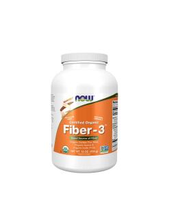 NOW Foods – Fiber-3 Organic 454 g