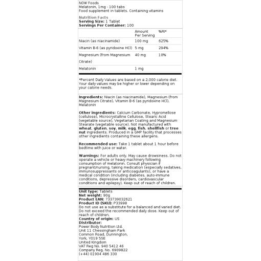 1 mg - 100 tabletter