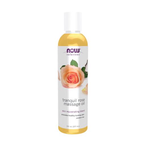 NOW Foods – Tranquil Rose Massageolie 237 ml