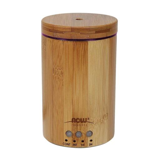 NOW Foods – Ultrasonic Real Bamboo Essential Oil Diffuser 1 stk