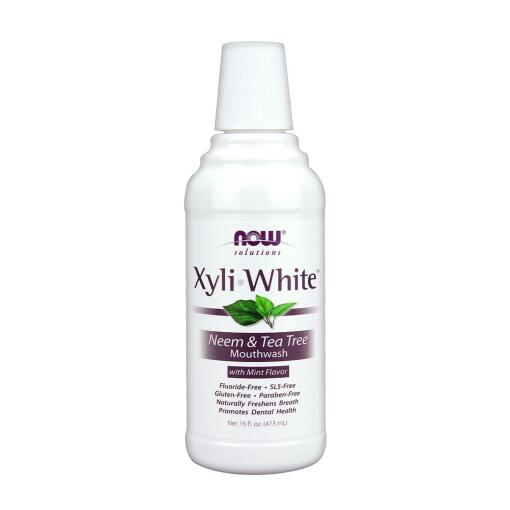 NOW Foods – XyliWhite Refreshmint Mundskyl med Neem & Tea Tree 473 ml