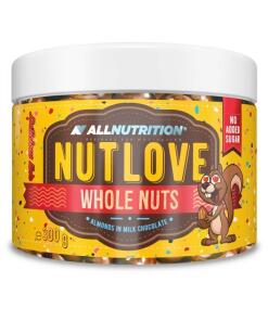 Nutlove Hele Mandler i Mælkechokolade - 300 g