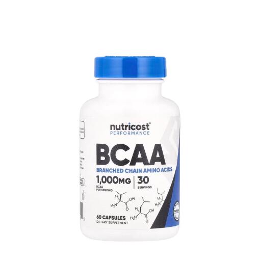 Nutricost – BCAA 60 Kapsler