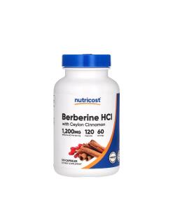 Nutricost – Berberine HCl med Ceylon Kanel 120 Kapsler