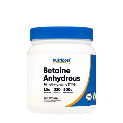 Nutricost – Betain Anhydrus (TMG) Pulver 500 g