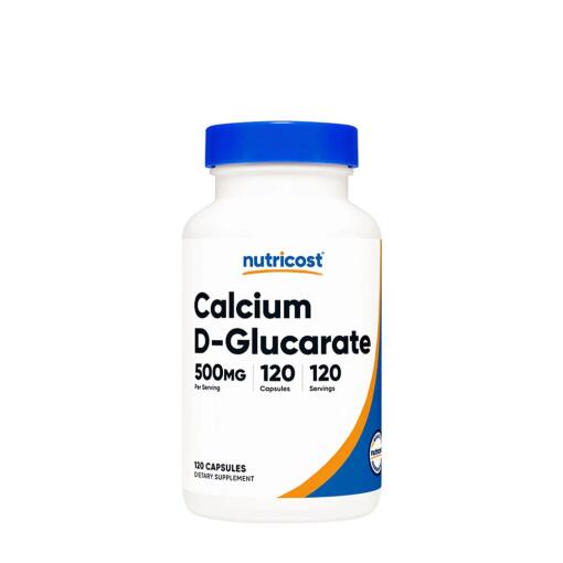 Nutricost – Calcium D-Glucarate Kapsler 120 stk