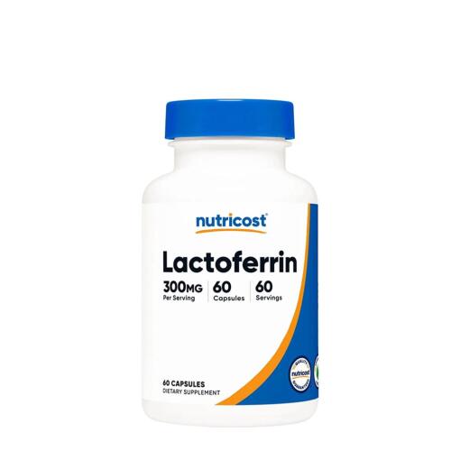 Nutricost – Lactoferrin 60 kapsler