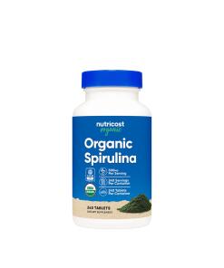 Nutricost – Økologisk Spirulina 240 Tabletter