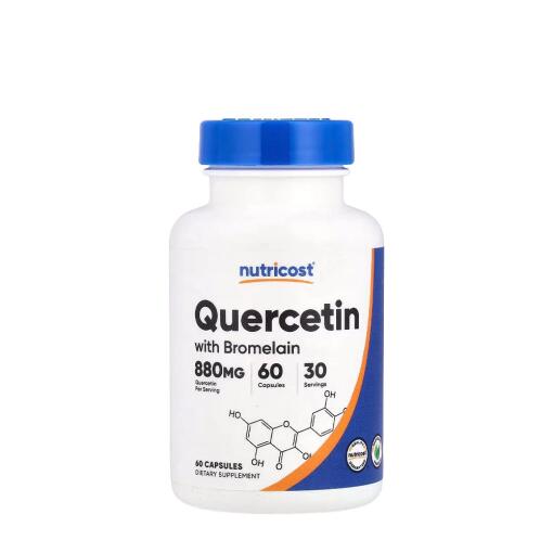 Nutricost – Quercetin med Bromelain 880 mg