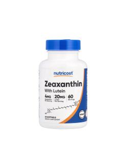 Nutricost – Zeaxanthin med Lutein 60 Softgels