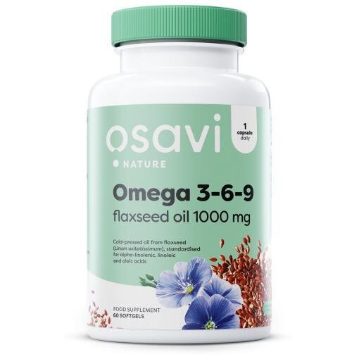 Omega 3-6-9 Hørfrøolie