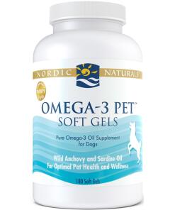 Omega-3 til kæledyr - 180 bløde kapsler