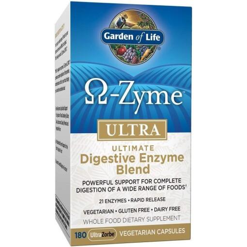 OmegaZyme Ultra - 180 kapsler