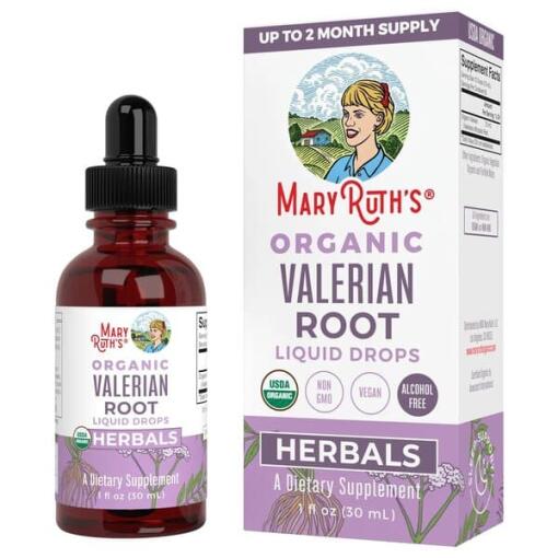 Økologiske baldrianrod flydende dråber - 30 ml