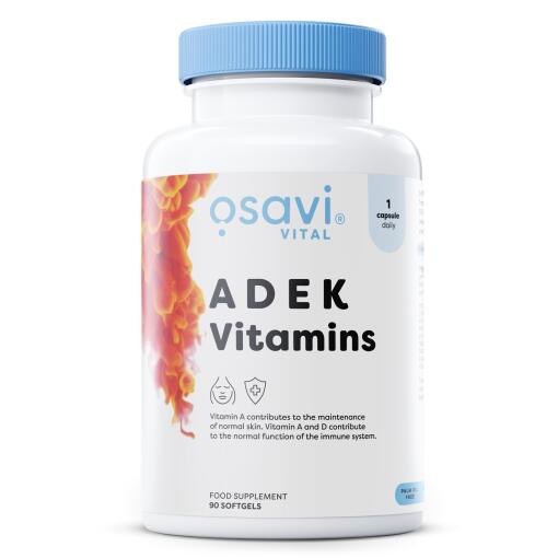 ADEK-vitaminer - 90 softgels