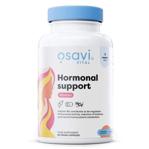 Osavi - Hormonel Støtte Kvinde - 60 veganske kapsler