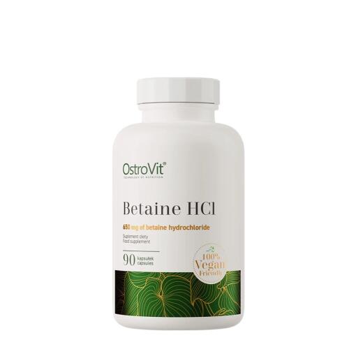 Ostrovit - Betaine HCL Vege 90 kapsler