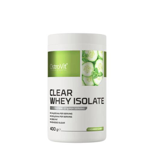 Ostrovit - Clear Whey Isolate Agurk og Mynte 400 g