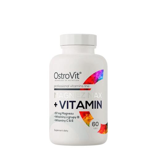 Ostrovit - Magnez MAX + Vitamin 60 tabletter