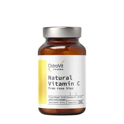 OstroVit - Pharma Natural Vitamin C fra Hyben 30 Kapsler
