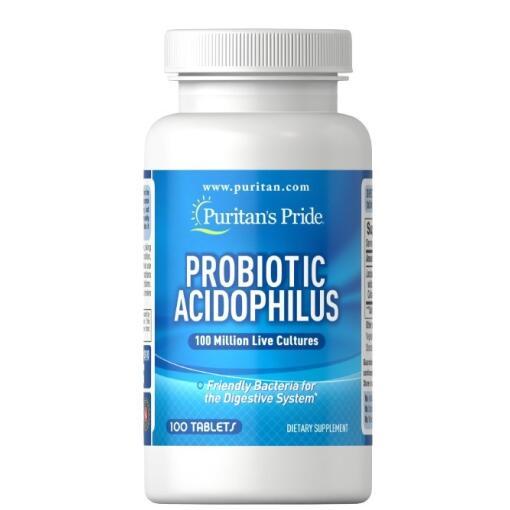 Probiotika Acidophilus - 100 tabletter
