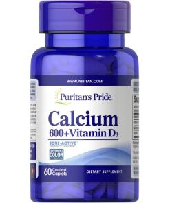 Calcium + Vitamin D3 - 60 tabletter