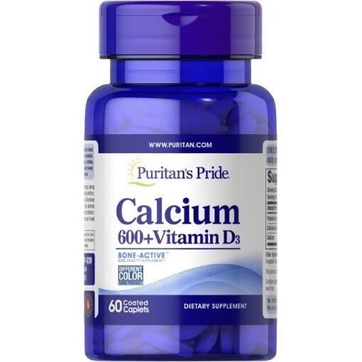 Calcium + Vitamin D3 - 60 tabletter