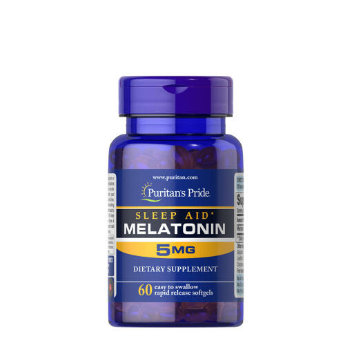 Puritan's Pride – Søvnhjælp Melatonin 5 mg