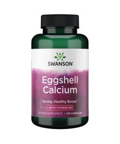 SWANSON Æggeskalscalcium med Vitamin D3