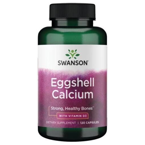 SWANSON Æggeskalscalcium med Vitamin D3
