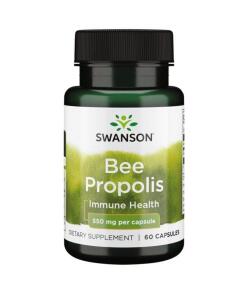 SWANSON Bi-propolis 550 mg 60 kapsler