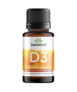 SWANSON D-vitamin D-3 væske 29