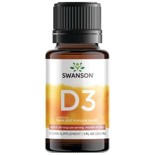 SWANSON D-vitamin D-3 væske 29