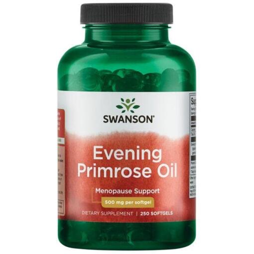 SWANSON EPO (Aftenprimulaolie) 500 mg 250 kapsler