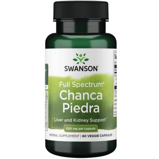 SWANSON FS Chanca Piedra 500 mg 60 kapsler