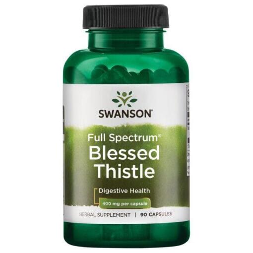 SWANSON FS Velsignet Tidsel 400 mg 90 kapsler