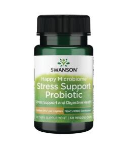 SWANSON Glad Mikrobiom Stressstøtte Probiotika 60vc