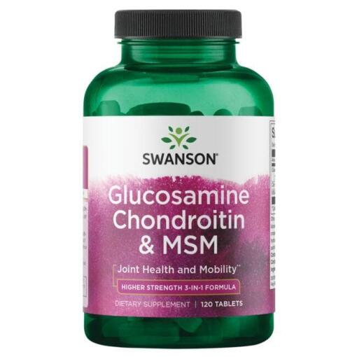 SWANSON Glukosamin/Kondroitin/MSM 500/400/200 mg