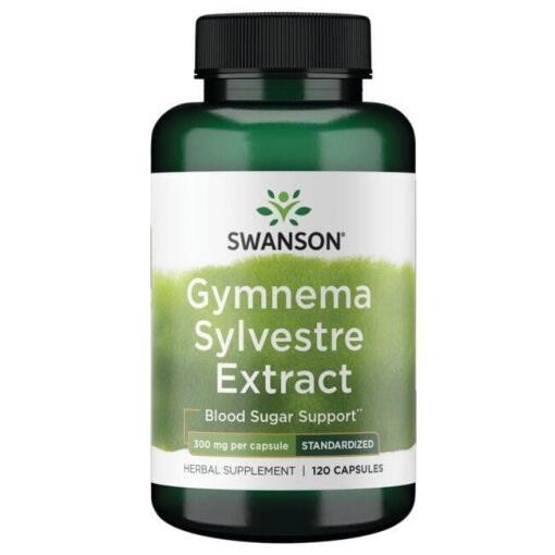 SWANSON Gymnema Sylvestre-ekstrakt 300 mg 120 kapsler