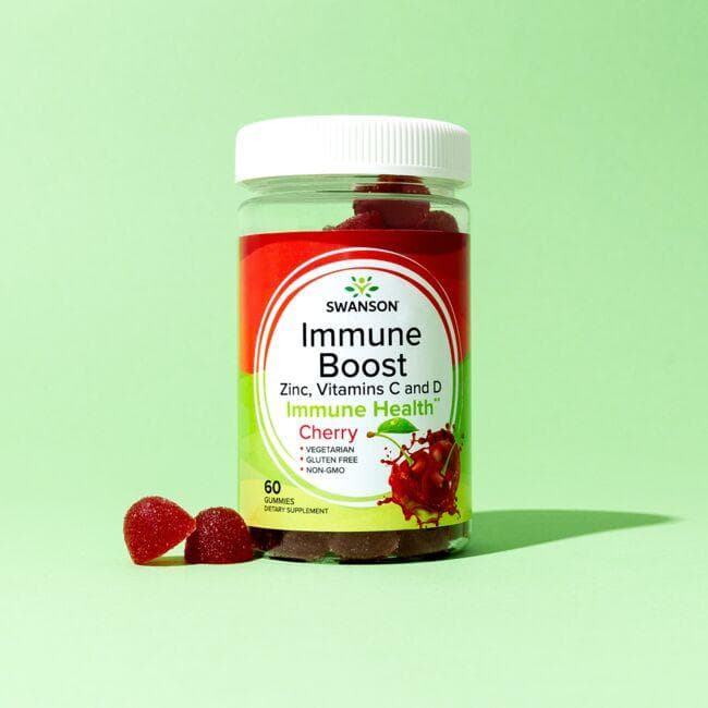 Swanson - SWANSON Immune Boost o smaku wiśniowym, 60 gumisów - obrazek 3