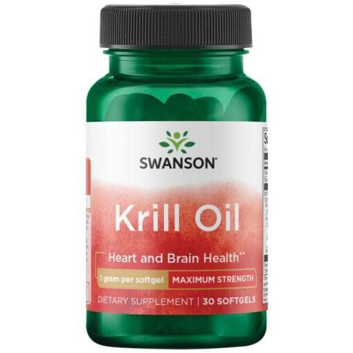 SWANSON Krillolie - maksimal styrke 1000 mg