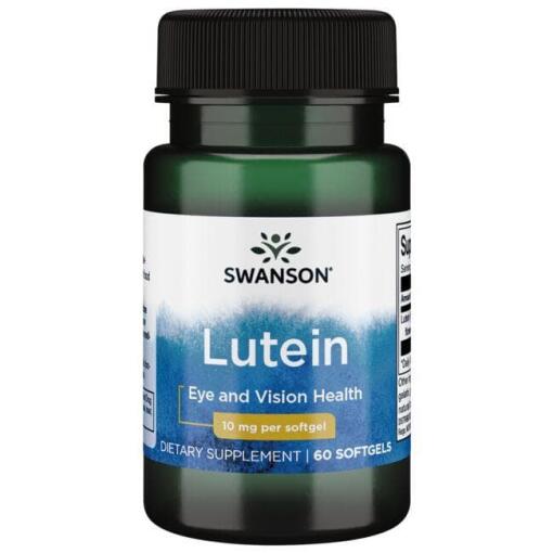 SWANSON Lutein 10 mg 60 kapsler