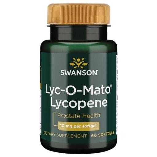 SWANSON Lyc-O-Mato Lykopen 10 mg 60 kapsler