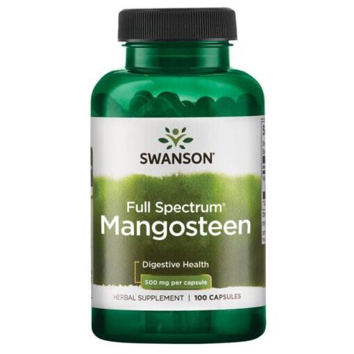 SWANSON Mangostan 500 mg 100 kapsler