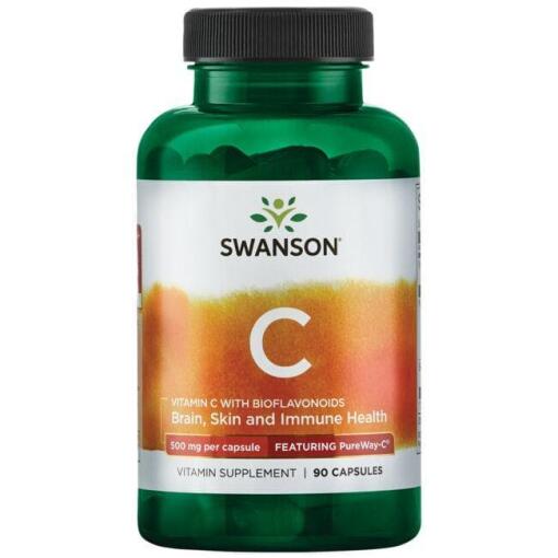 SWANSON PureWay-C 500 mg 90 kapsler