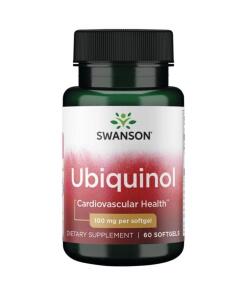 SWANSON Ubiquinol 100 mg 60 kapsler