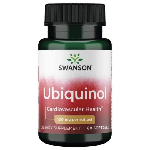 SWANSON Ubiquinol 100 mg 60 kapsler