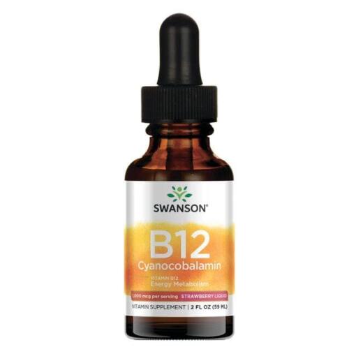 SWANSON Vitamin B-12 i flydende form 59 ml